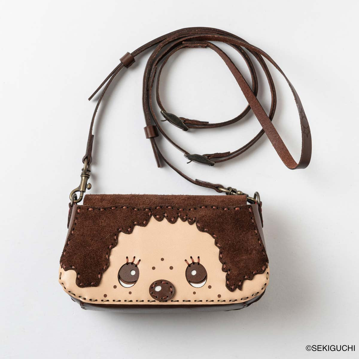 OJAGA DESIGN モンチッチ [モンチッチくん] ポーチ（ネック