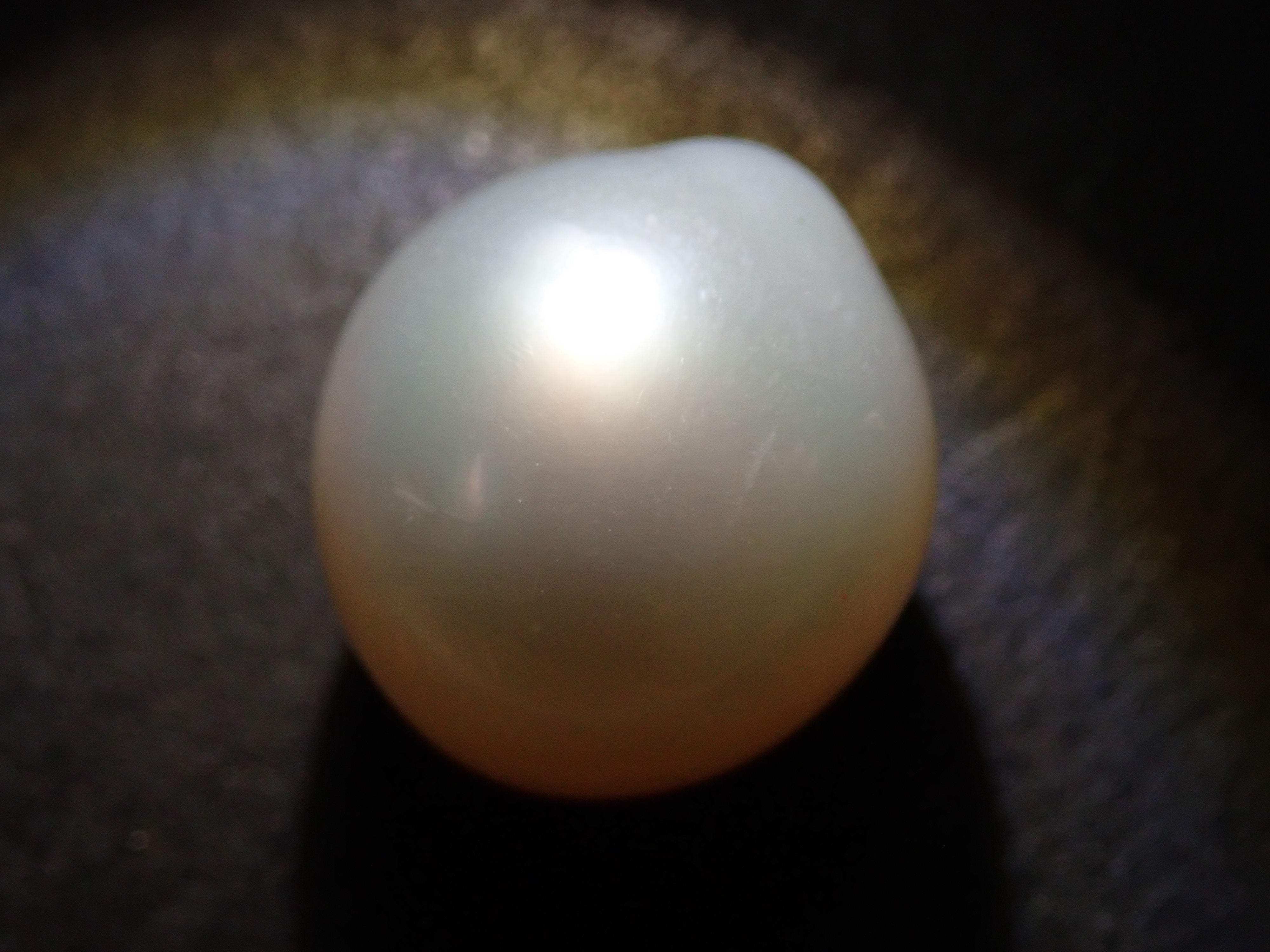 南洋パール天然ゴールドブラウンルース