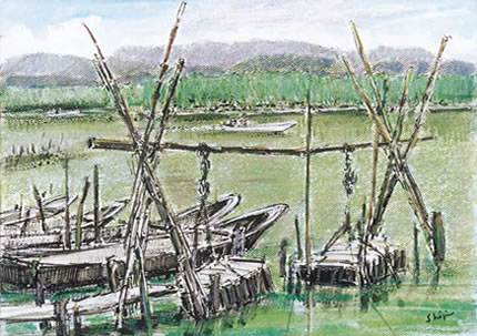 街並・水郷美術館（滋賀県近江八幡市）