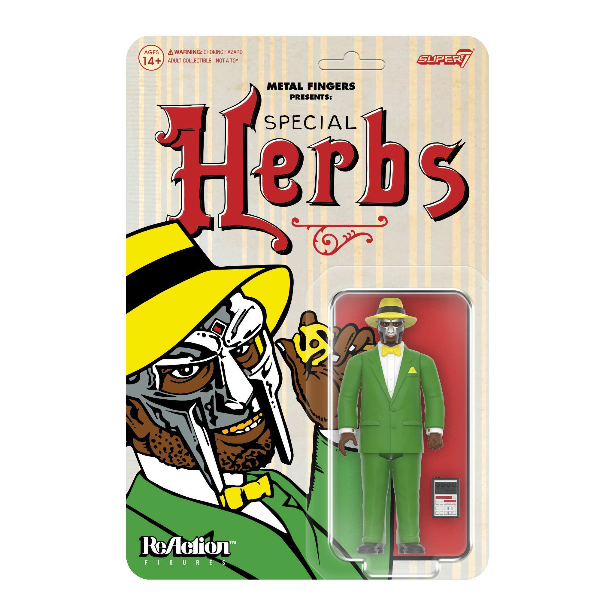 MF DOOM ReAction Figures Wave 04 - Special Herbs