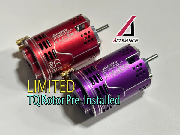 LIMITED AGILE LUXON BLACK RED PURPLE (w/ TQ ROTOR) Brushless Motor