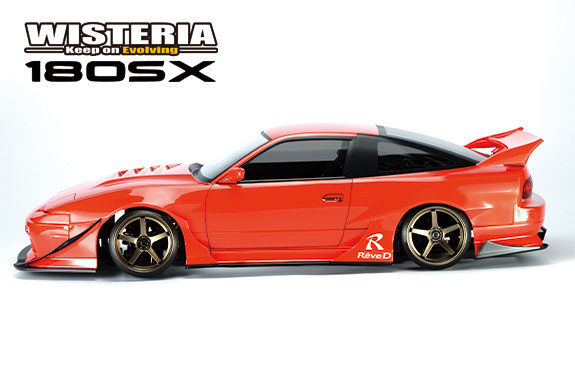 NISSAN 180SX WISTERIA 1-10 Body Set [Reve D] DB-180SXW – Super-G R