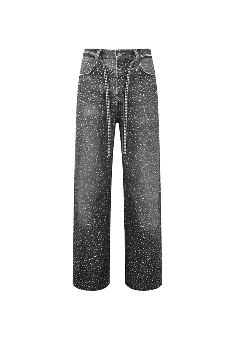 3D Printing Washed Full Diamond Denim｜Birth Of Royal Child