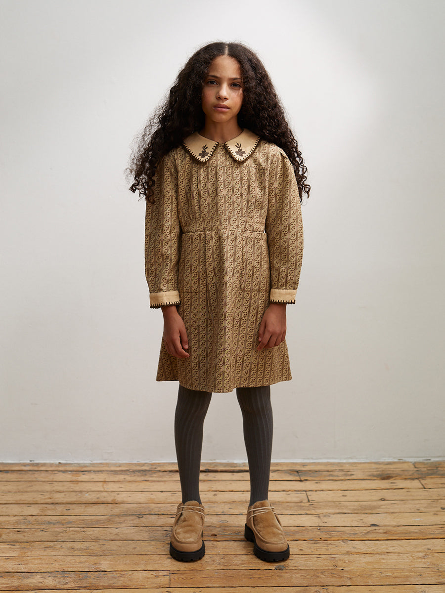 ワンピース Apalina Cotton Esther Dress 2-3y ワンピース Apalina