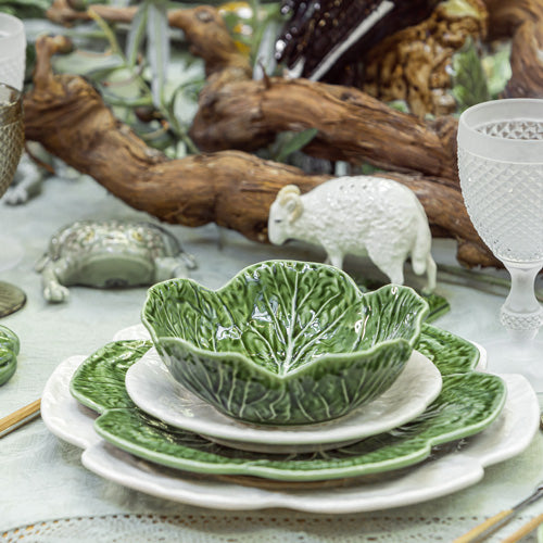 Bordallo Pinheiro】 ポルトガル ボルダロピニェイロ キャベツ ボウル