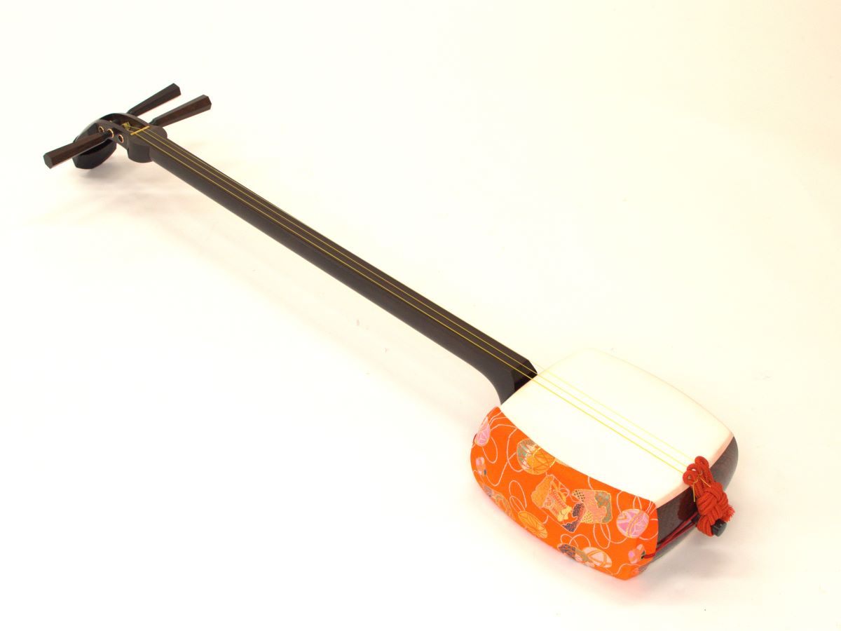 中古＊民謡三味線 01（紅木・金溝） – サトウ楽器