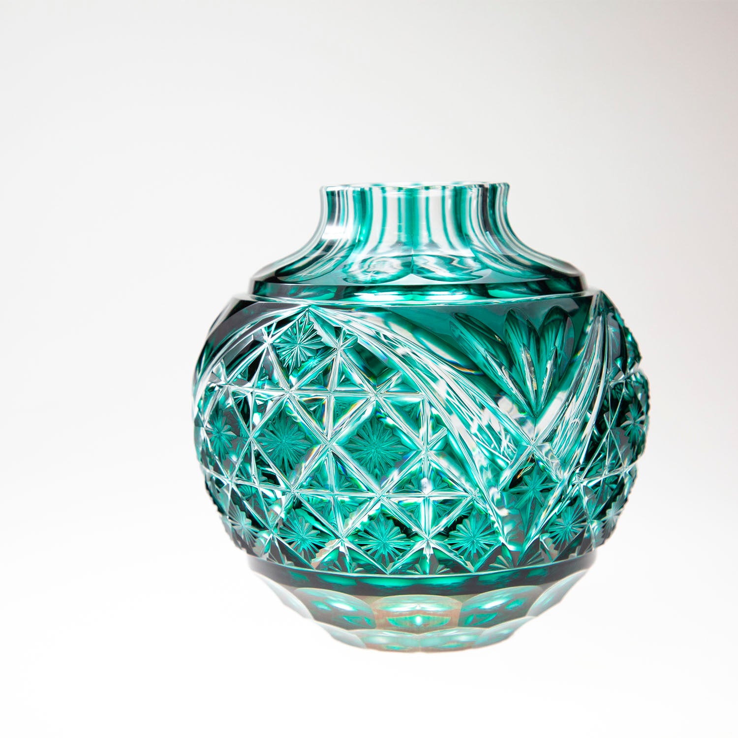 薩摩焼 串木野窯 花鳥文 花瓶 V R4212 【公式通販】