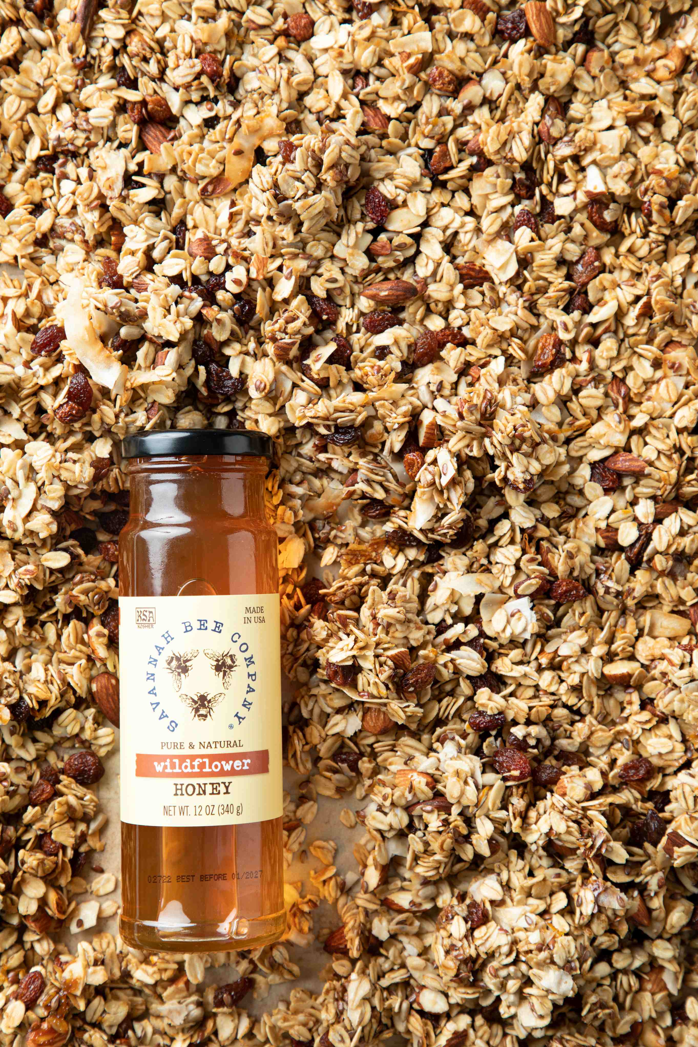 Crunchy Honey Granola – Savannah Bee Company