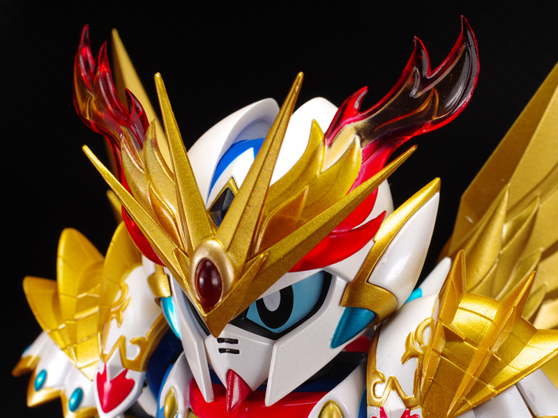 SDX Burning Knight Gundam F91 (Photos by schizophonic9)