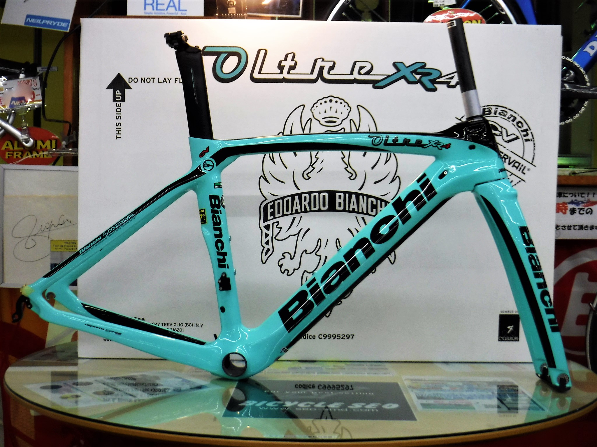 ビアンキ 2020年オルトレXR4 フロントフォーク