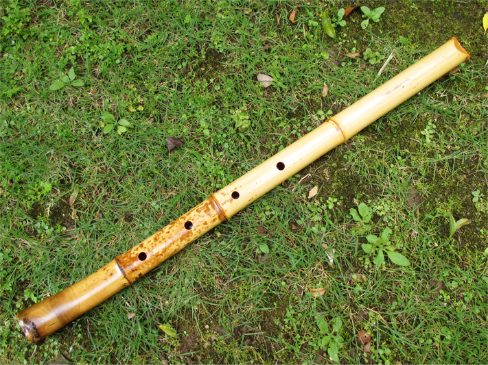 地無し 二尺四寸管②｜尺八修理・販売 尺八修理工房幻海