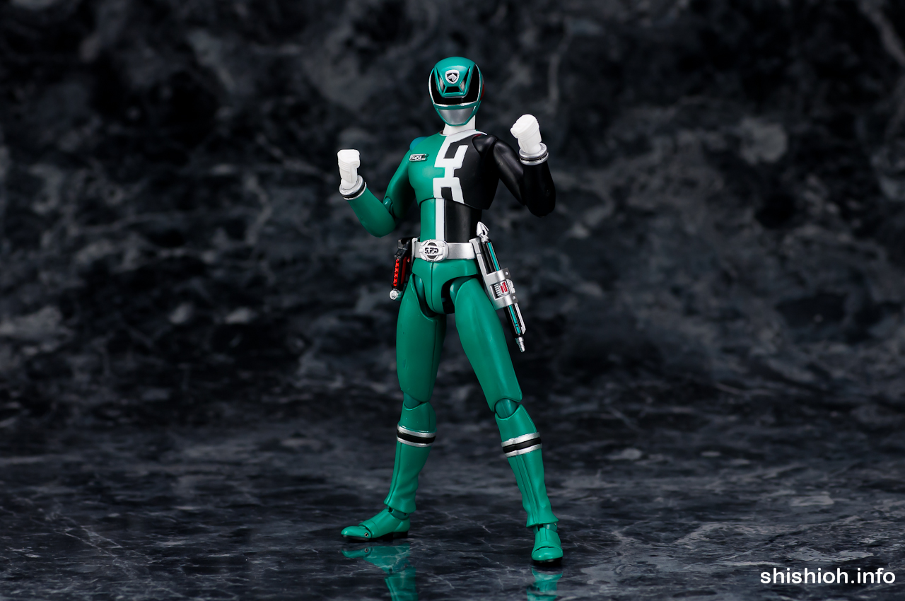 レビュー】 バンダイ 魂ウェブ商店 S.H.Figuarts デカグリーン [特捜