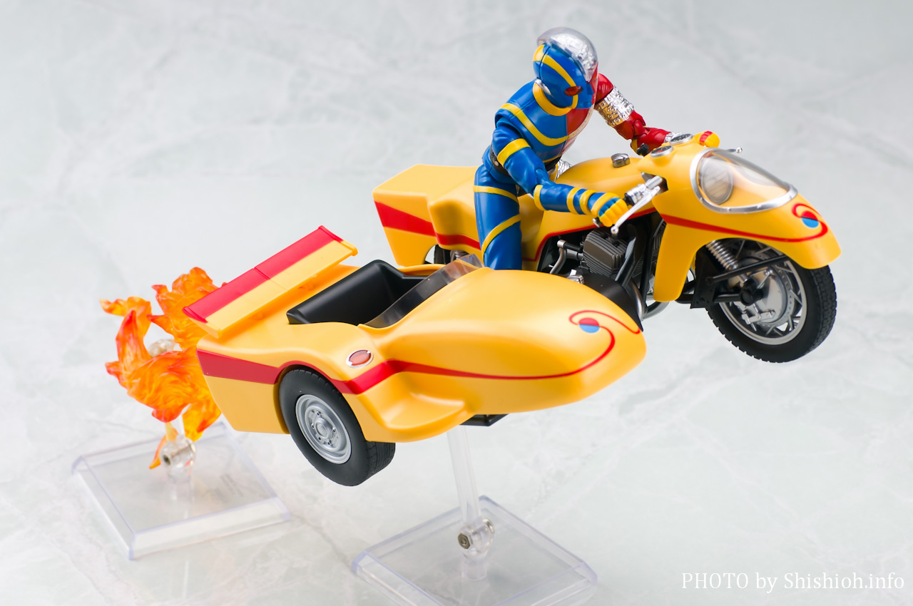 レビュー】 バンダイ 魂ウェブ商店 S.H.Figuarts サイドマシーン [人造