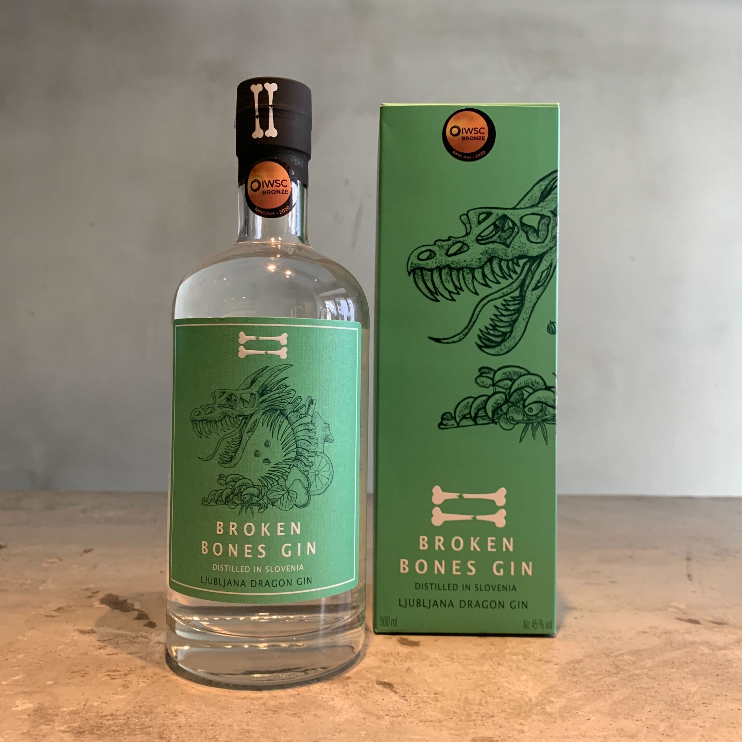 BROKEN BONES LJUBLJANA DRAGON GIN-ブロークンボーンズ リュブリャナ