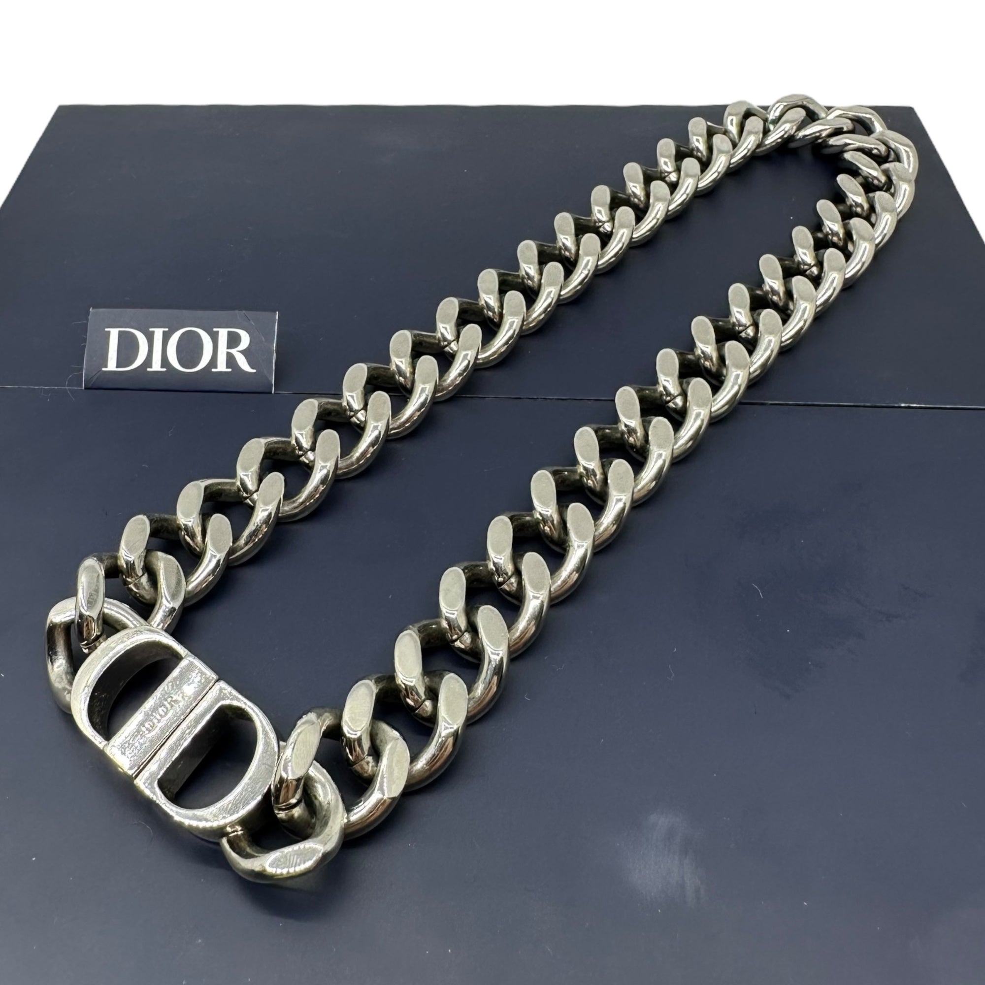 Christian Dior(クリスチャンディオール) CD ICON chain link necklace