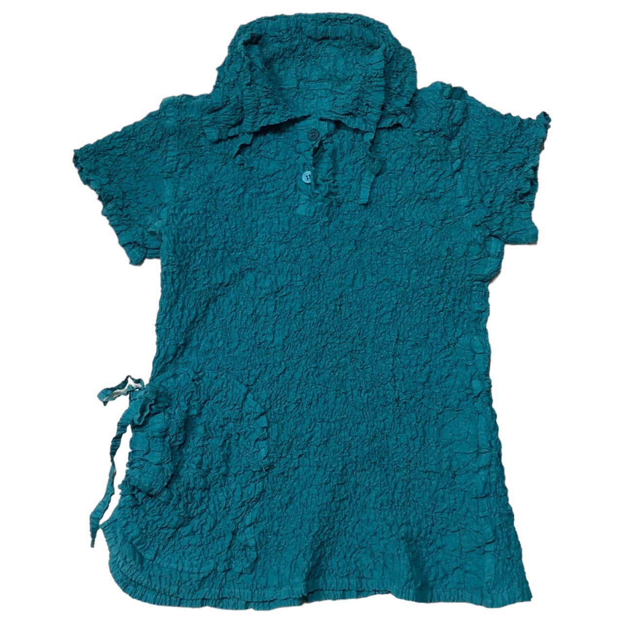 me ISSEY MIYAKE(ミーイッセイミヤケ) 16AW wrinkle pleated polo