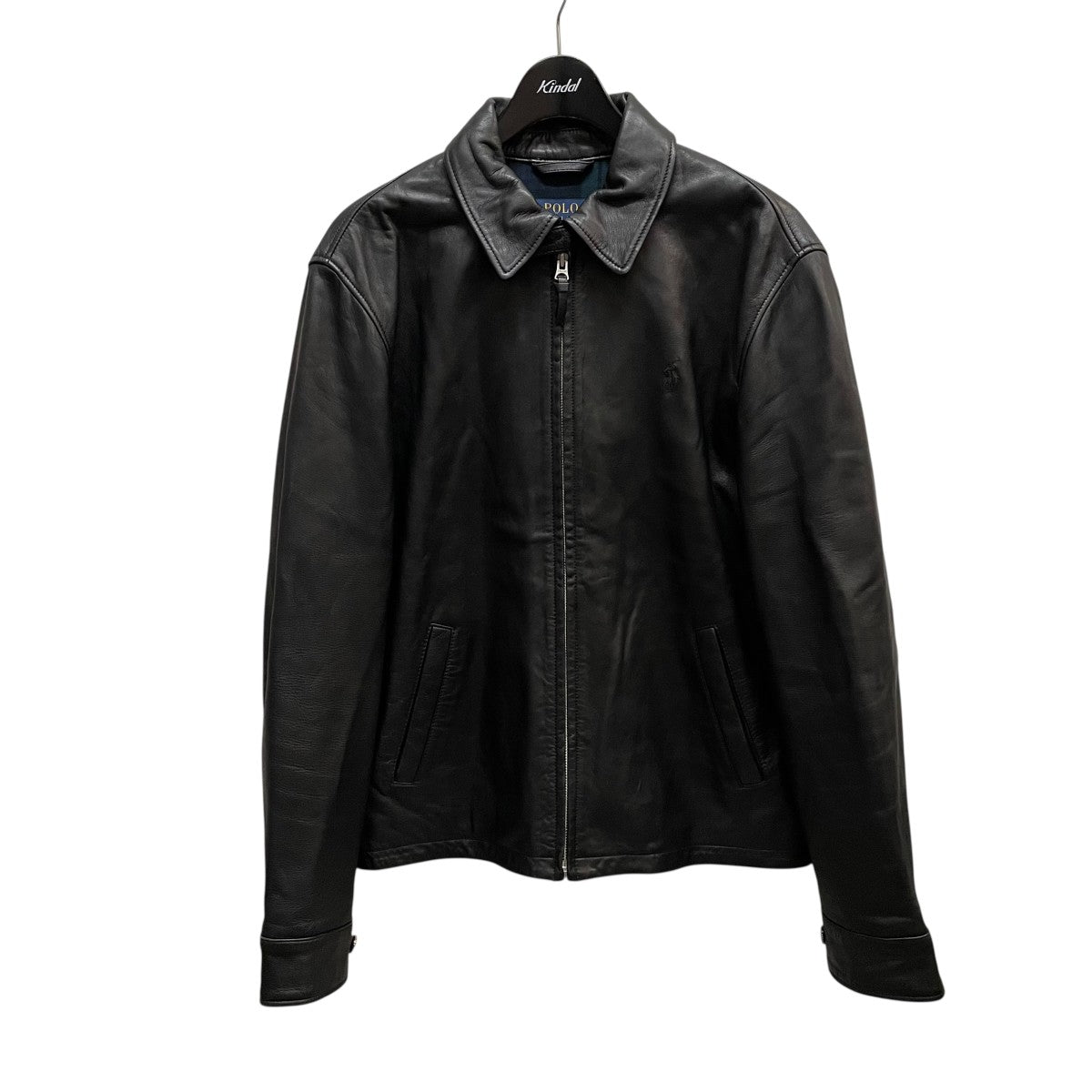 RALPH LAUREN(ラルフローレン) レザージャケット ブラック サイズ S