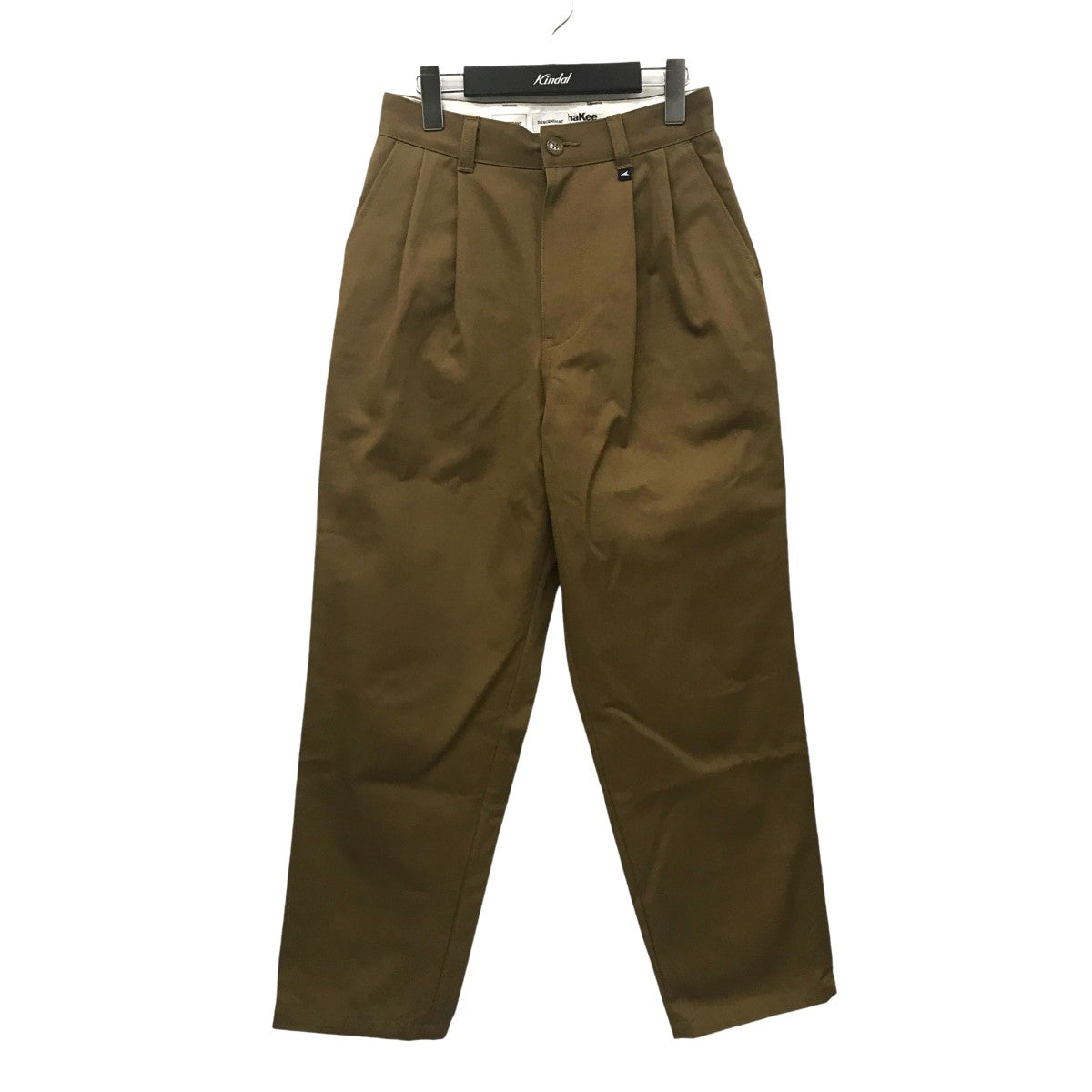 DESCENDANT(ディセンダント) DC-3 COTTON TWILL TROUSERS タックパンツ