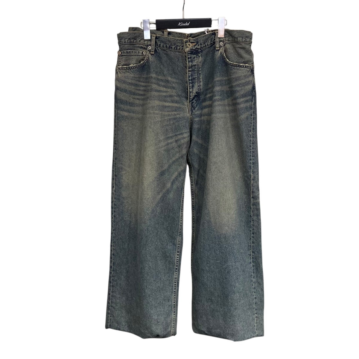 DAIRIKU(ダイリク) 25SSDocking Wide＆Straight Denim Pantsドッキング