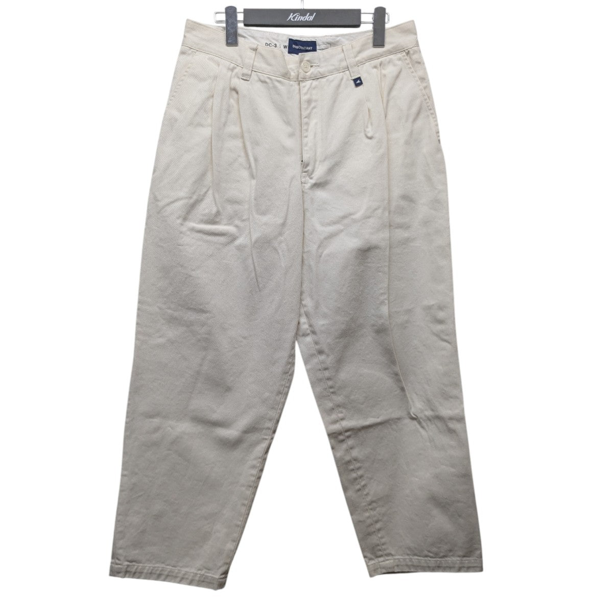 DESCENDANT(ディセンダント) DC-3 ORGANIC COTTON TWILL TROUSERS