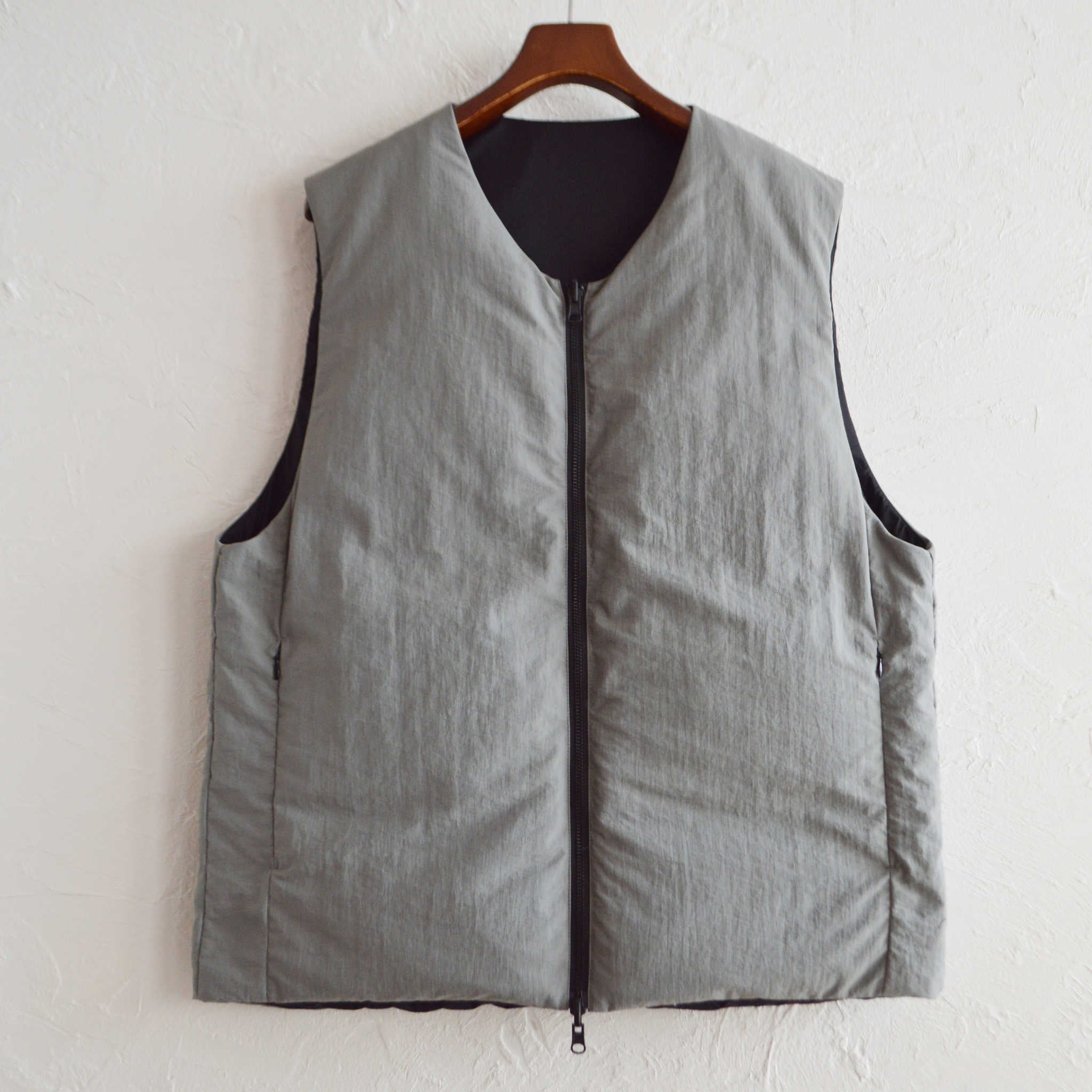LAMOND ラモンド / LIGHT SHELL REVERSIBLE DOWN VEST ライトシェル
