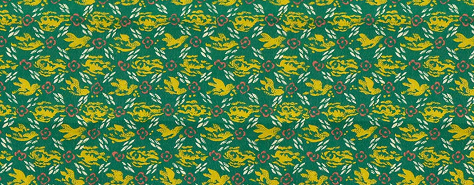 文様特集 天平ろうけつ華文（てんぴょうろうけつかもん） – 龍村美術