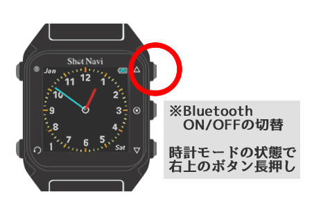 Shot Navi HuG Beyond Lite(ショットナビ HuG Beyond Lite)::時計型