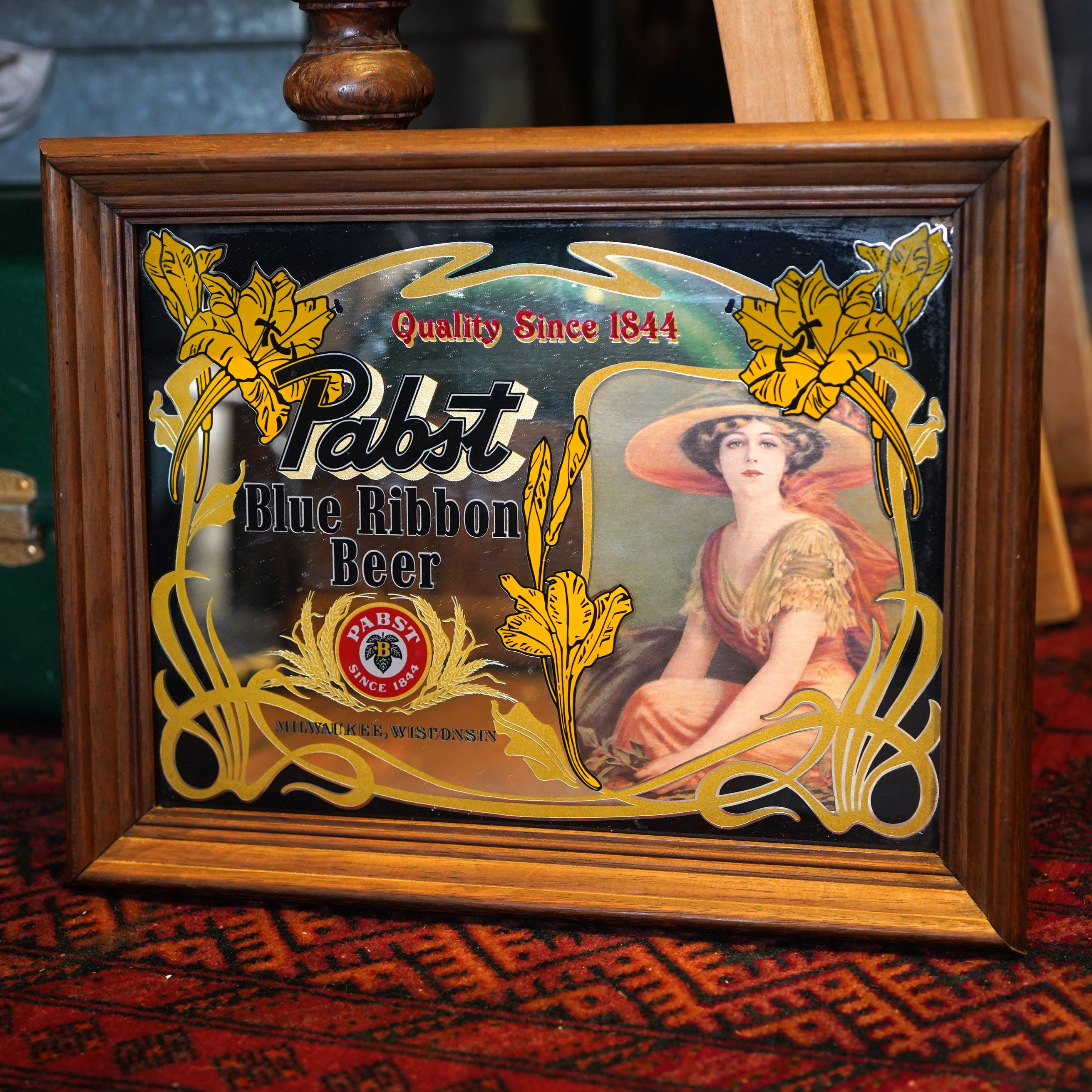 Pabst Blue Ribbon パブミラー – SK OLDIES