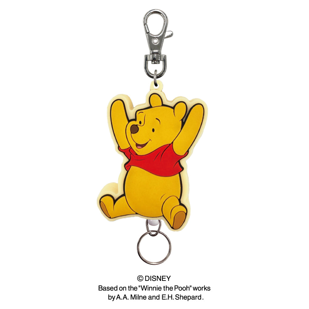 ディズニー ラバーリールキーホルダー（プー） – きゃらマルシェ