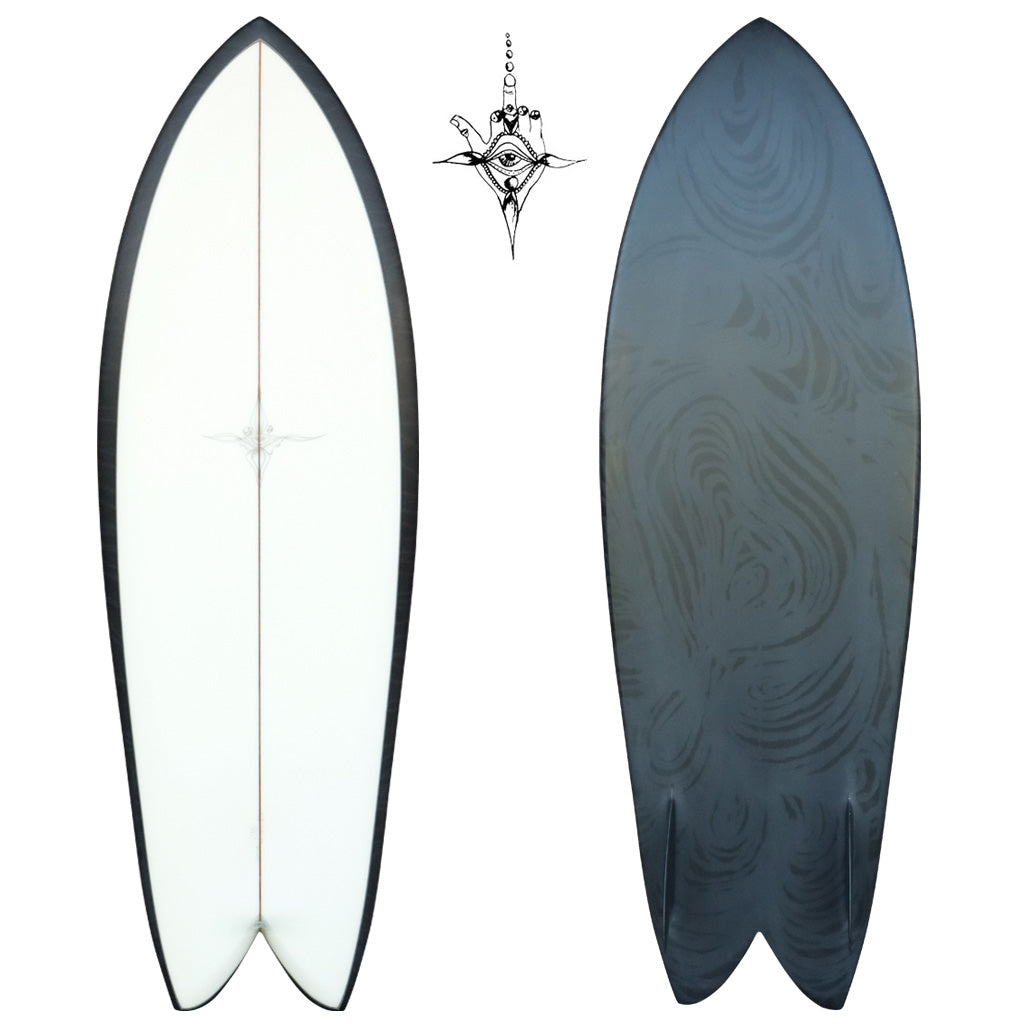 サーフィン・ボディボード RYAN BURCH SQUIT FISH 5'5 RYAN BURCH