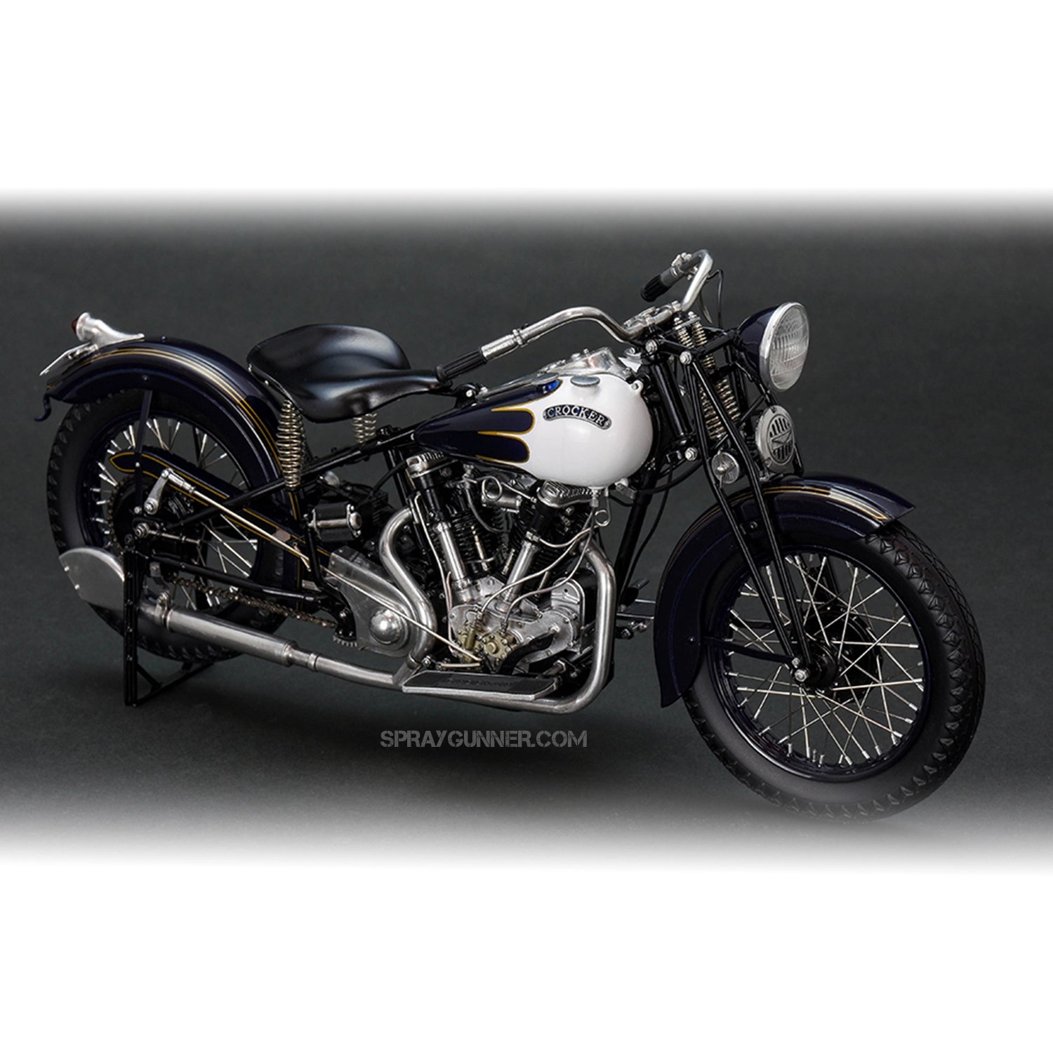 MODEL FACTORY HIRO: 1/9scale Fulldetail Kit : Crocker OHV 