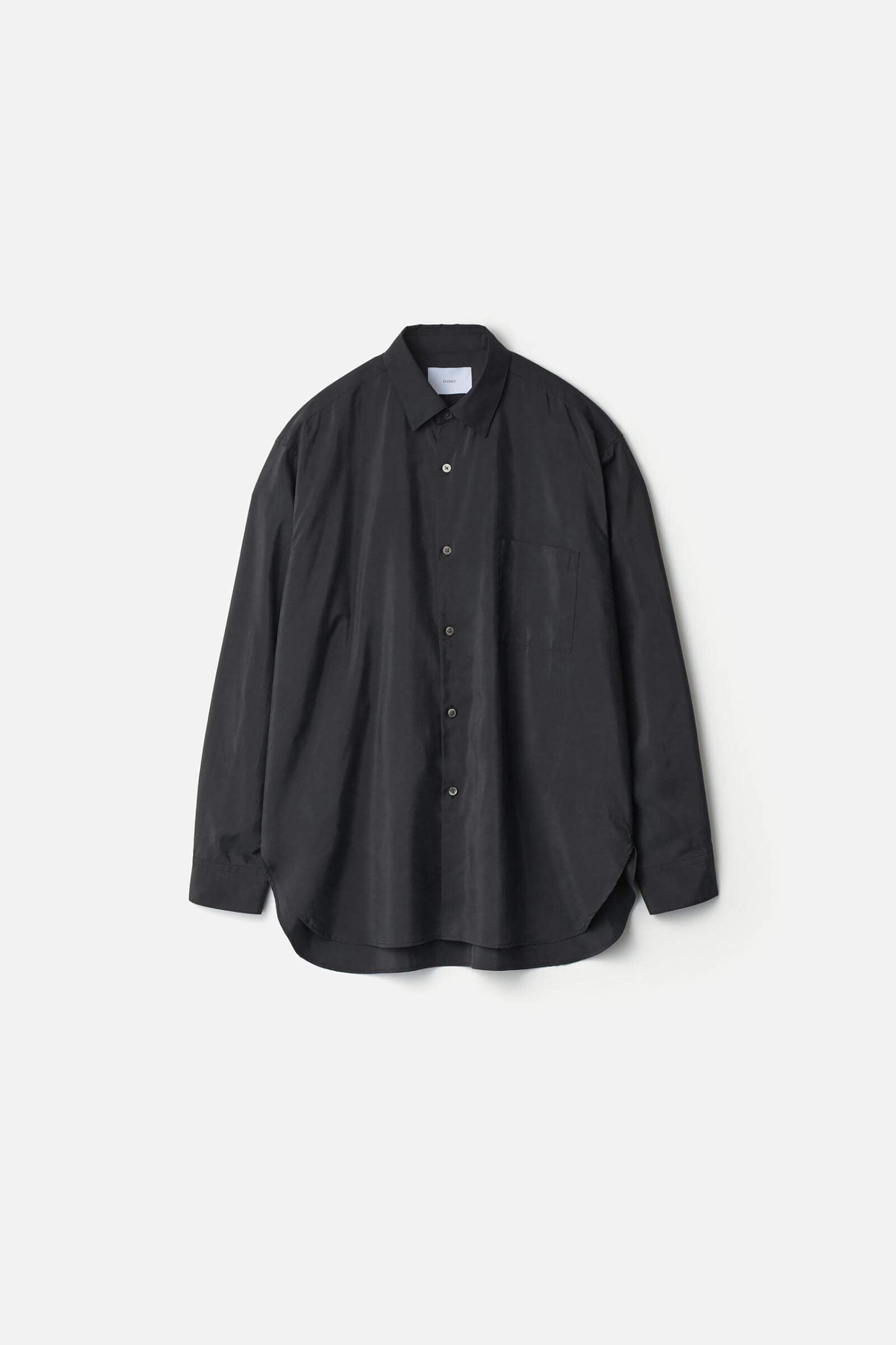 SILK/NYLON OVERSIZED DOWN PAT SHIRT – ssstein