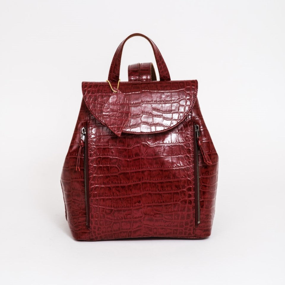 ミニバックパック ボルドー ｜ 鎌倉のバッグ 鎌倉高野オンラインブティック