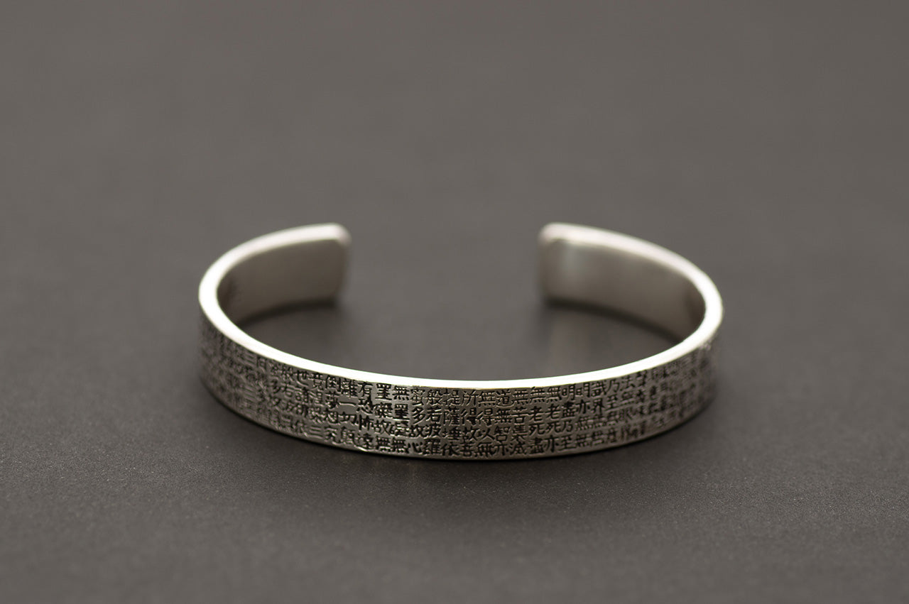 アクセサリー 「般若心経 漢字 表文字 ブレスレット L」 泉健一郎 東京