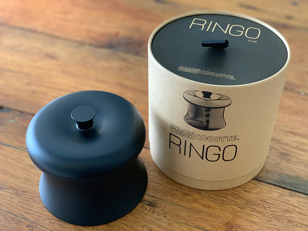 直火でオーブンの仕上がり！アナオリカーボンココット「RINGO」 - 東京