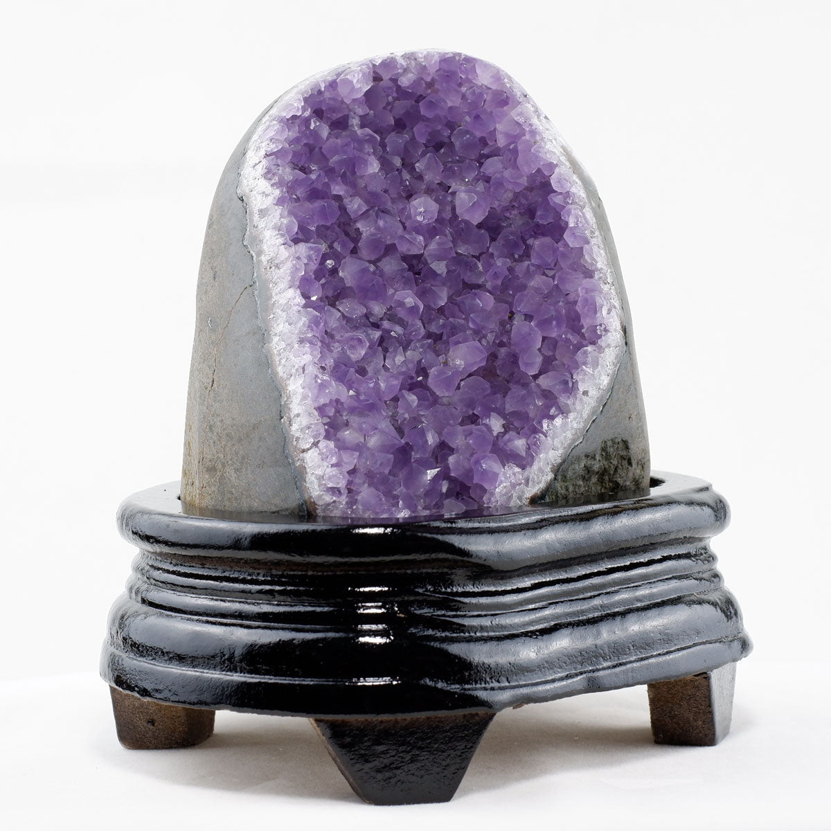 アメジスト クラスター ウルグアイ産 原石 amethyst 一点物 台座付属