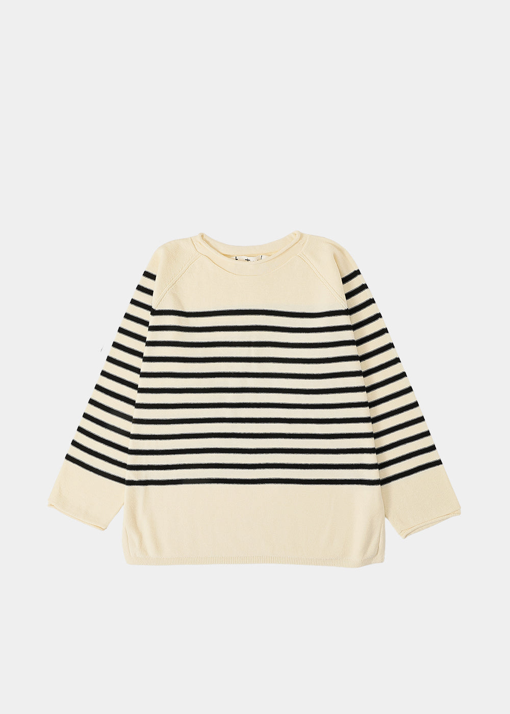 コットンカシミヤボーダーニット│to touch