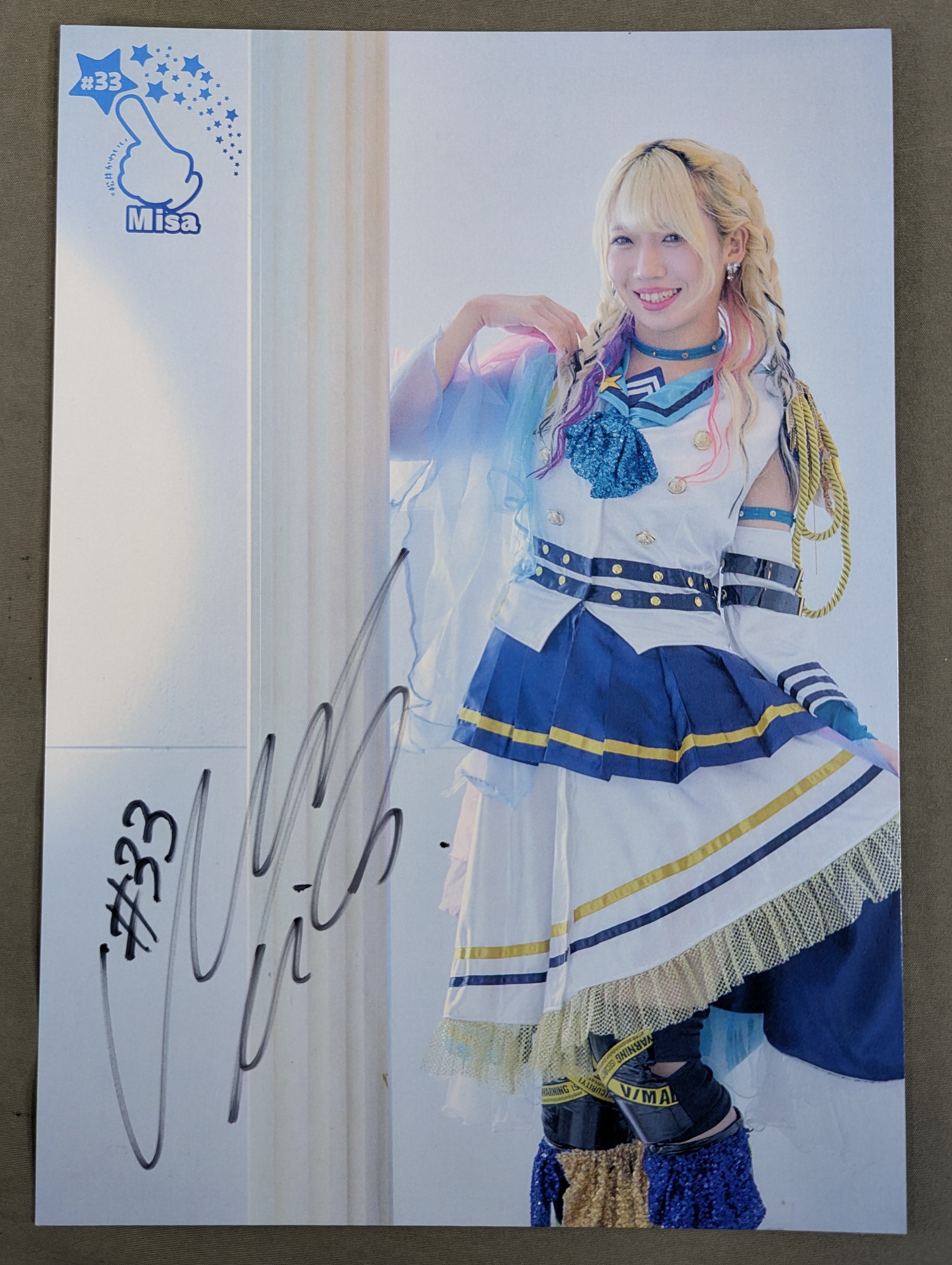 金屋あんね ポートレート2種セット 直筆サイン 金屋あんね ポート