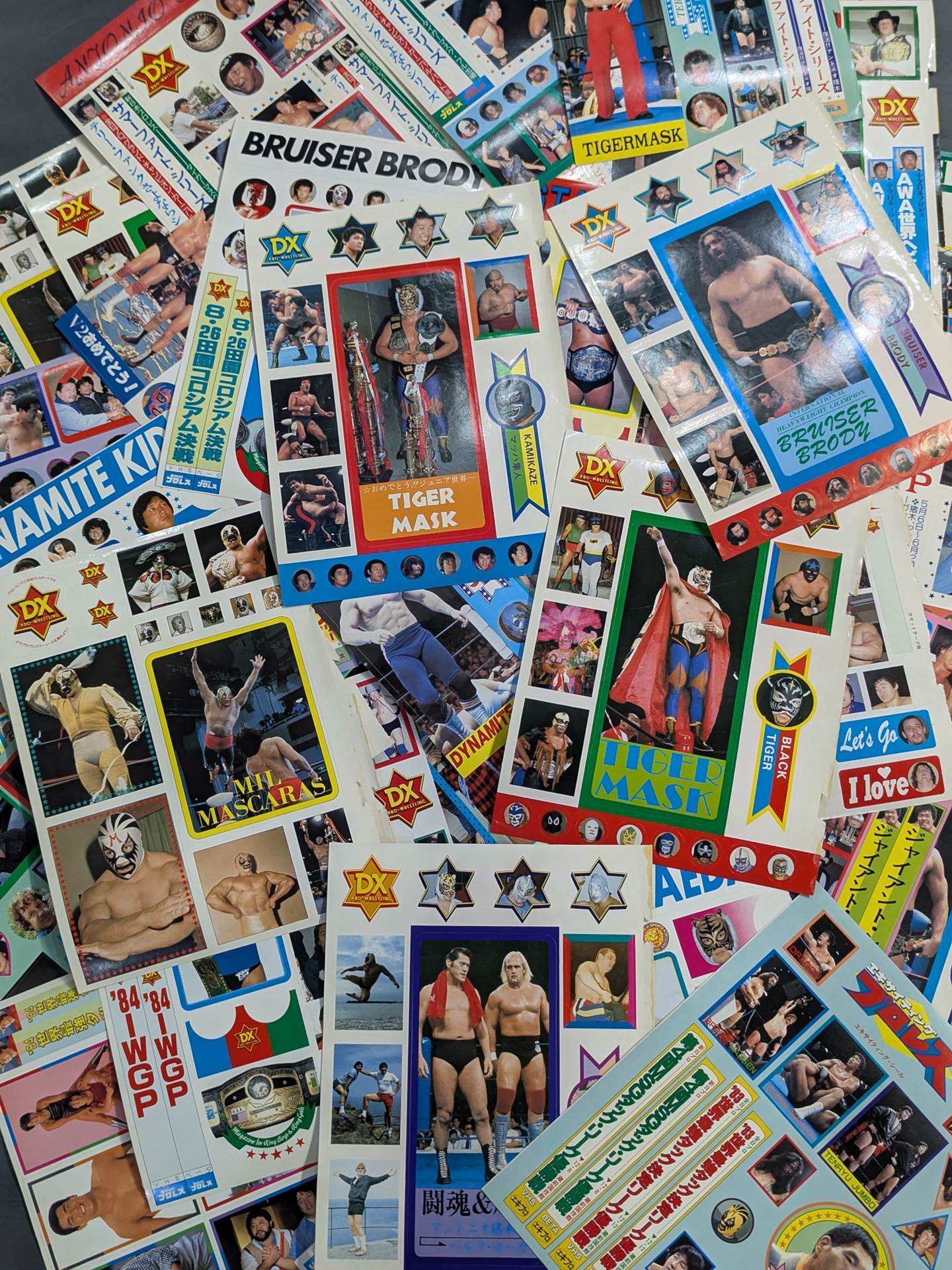 80年代雑誌付録ステッカーセット – 闘道館