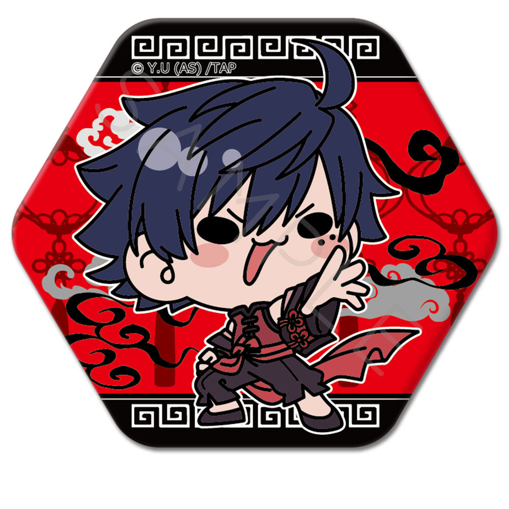 TVアニメ「桃源暗鬼」第2弾 六角形缶バッジ M-NA (一ノ瀬四季)｜TV