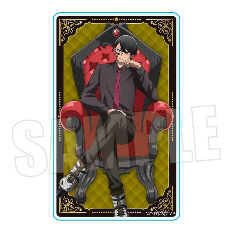 アクリルカード 桃源暗鬼/無陀野無人(玉座)｜TVアニメ『桃源暗鬼』公式