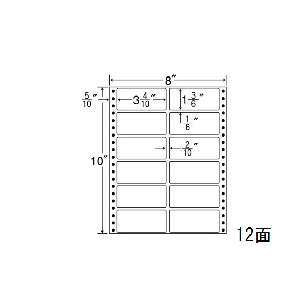 商品詳細表示｜東洋印刷 - ナナフォーム Mﾀｲﾌﾟ MM8A