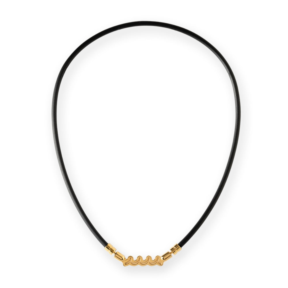 BANDEL muta バンデル ムータ ネックレス Healthcare Necklace Wave