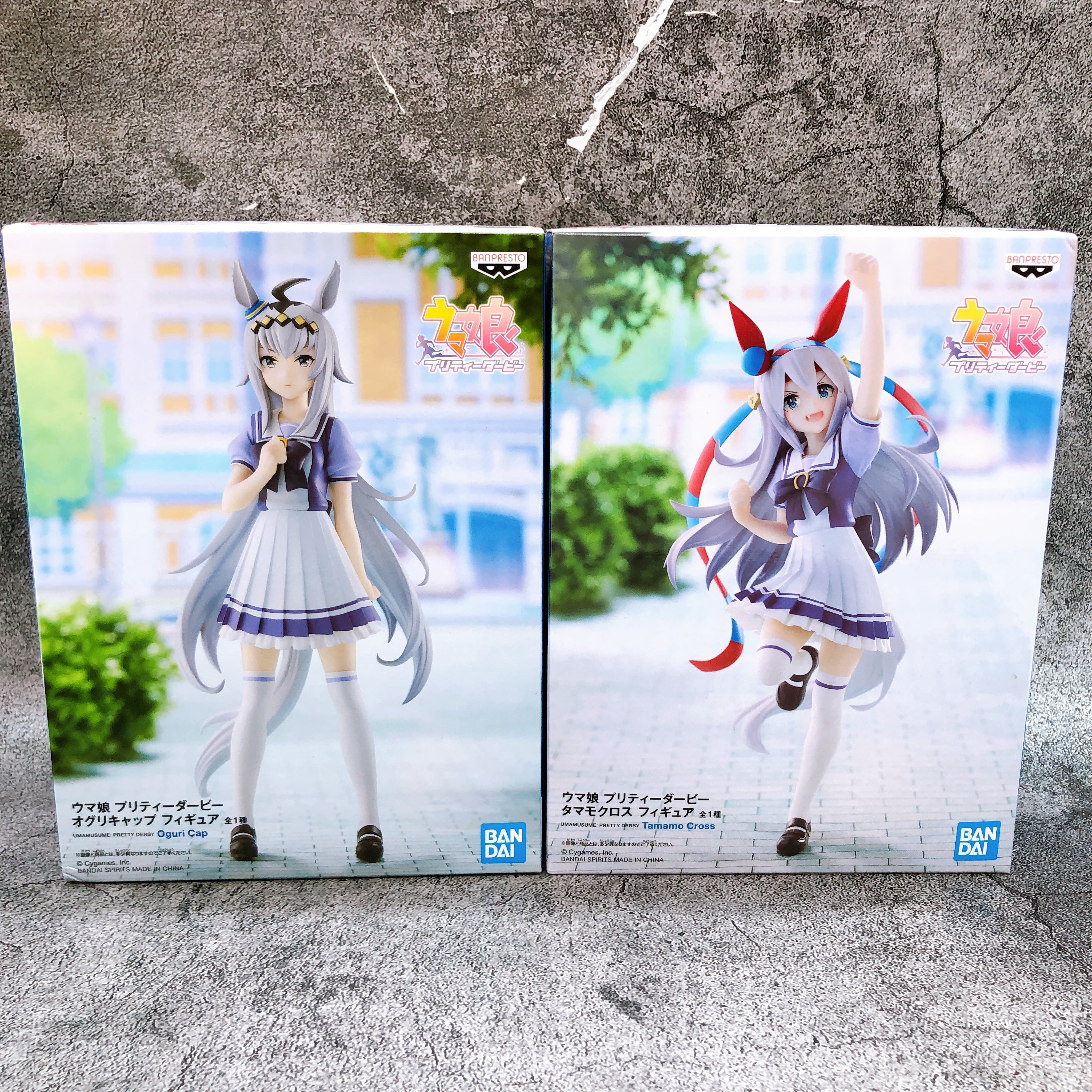 Uma Musume Oguri Cap & Tamamo Cross Figure SET of 2 BANPRESTO Japan AU