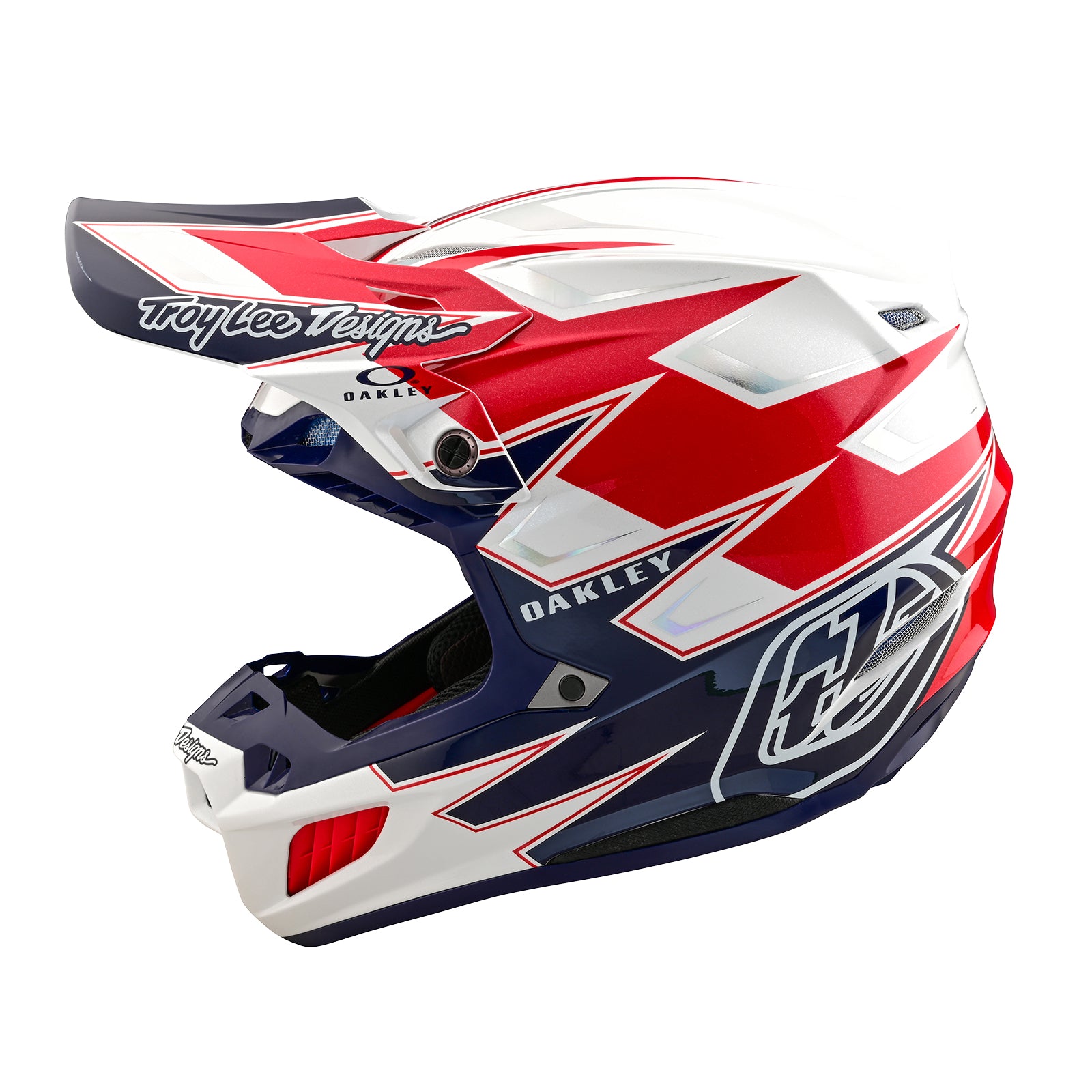 SE5 Composite Helmet W/MIPS Troy Lee Designs X Oakley Vision White / B