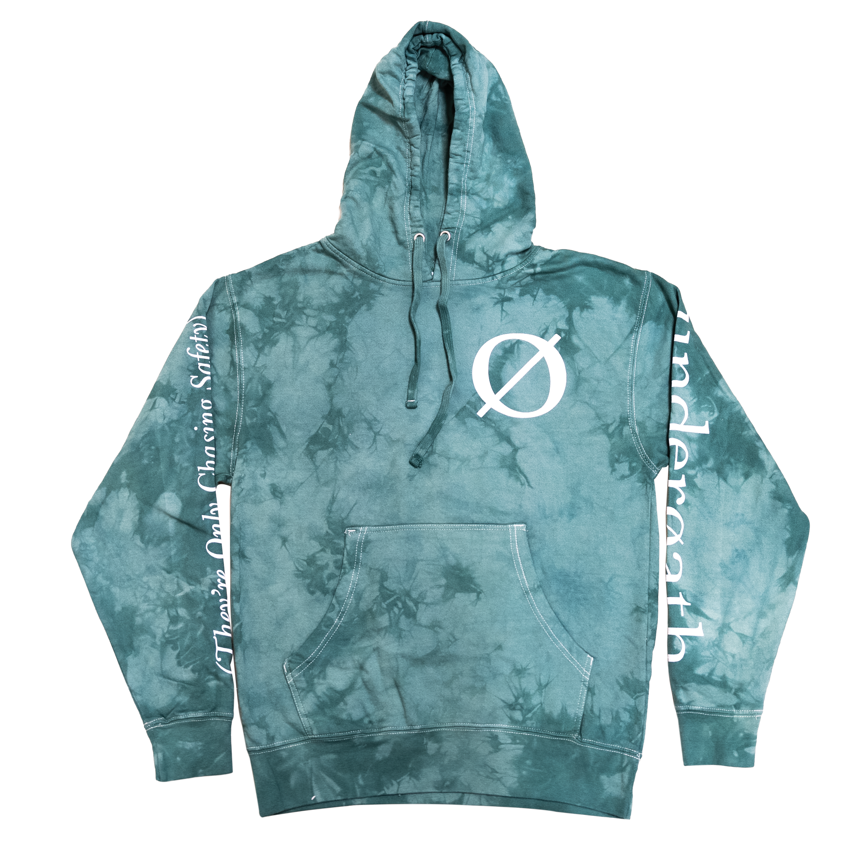 TOCS Teal Tie Dye Hoodie - Underoath Official Store