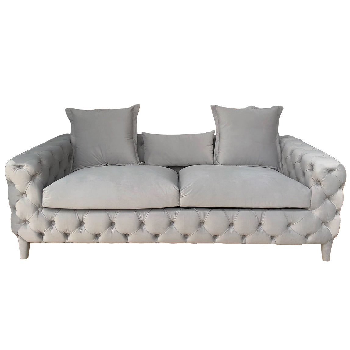 美品】新象 シングルソファ 1P アンティーク 花柄 グレー レトロ