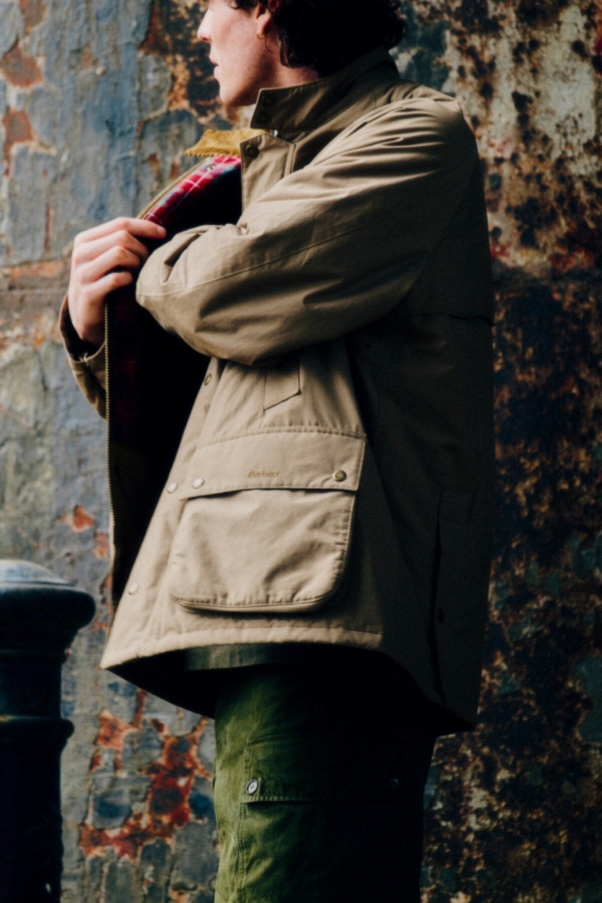 Barbour x Baracuta Oversized Casual Bedale Tan | Baracuta