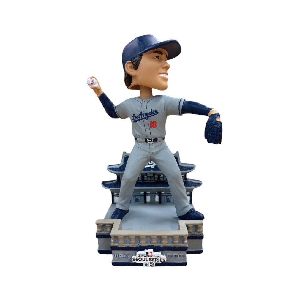 LA ドジャース 開幕戦 ソウルシリーズ 2024 山本由伸 ボブルヘッド 約8
