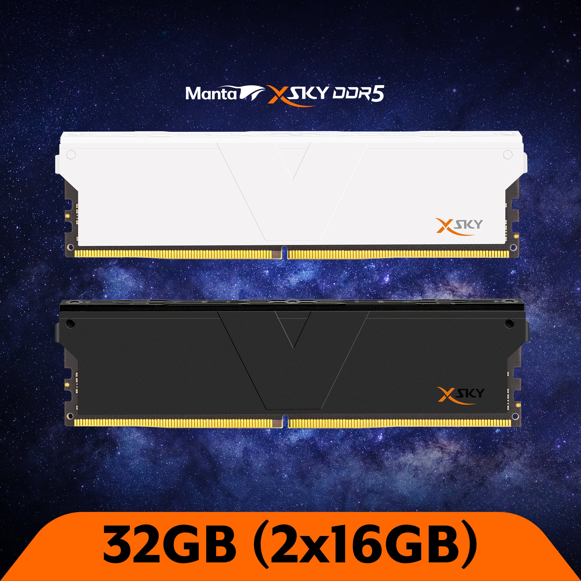 DDR5 | [Manta] XSky | 32GB (16GBx2) | Gaming Memory